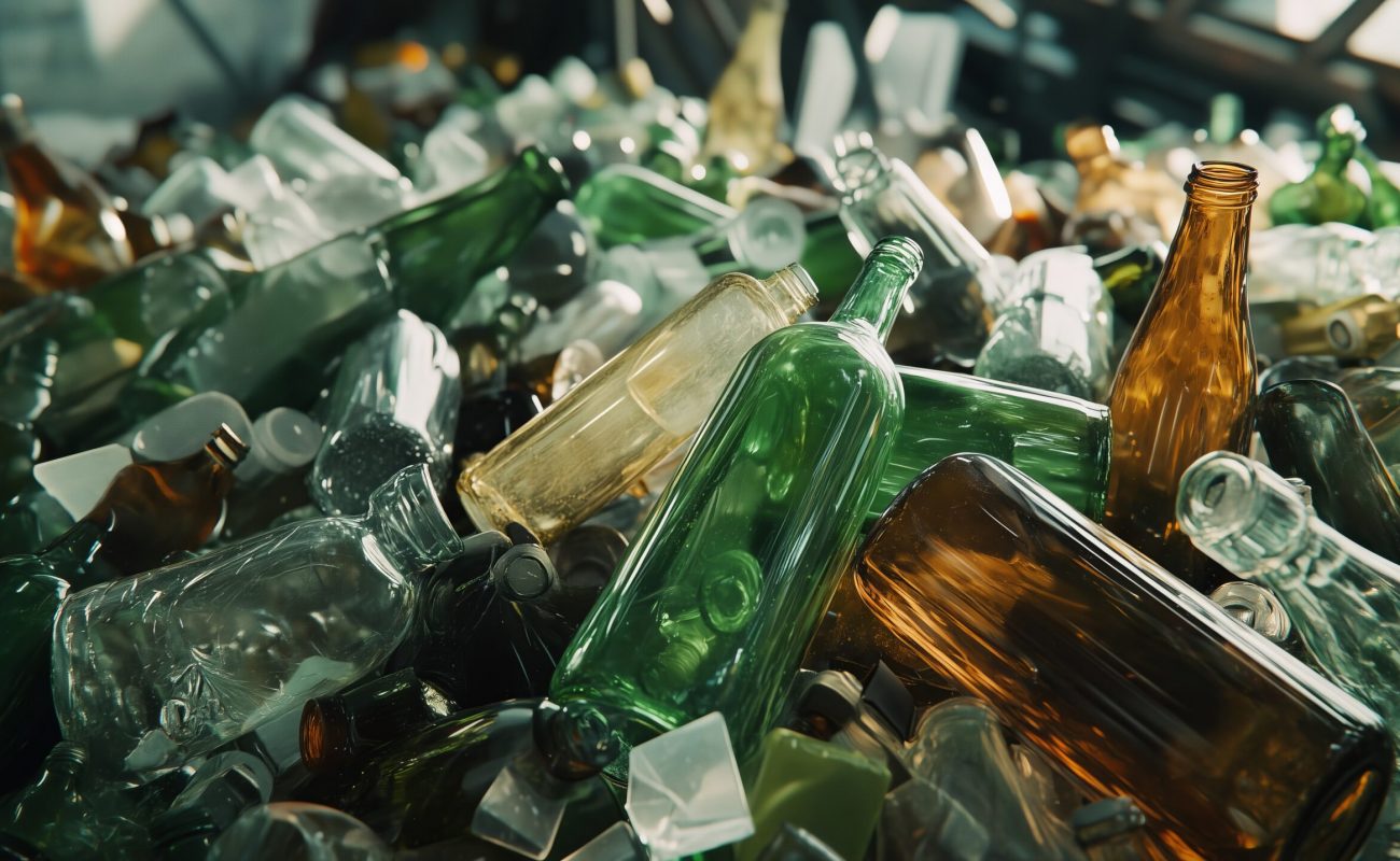 Glasgefäße von Veproline